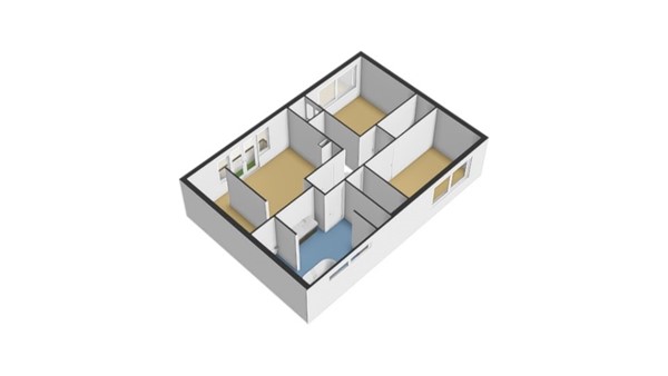 Floorplan - Gordelpad 275, 3039 GZ Rotterdam